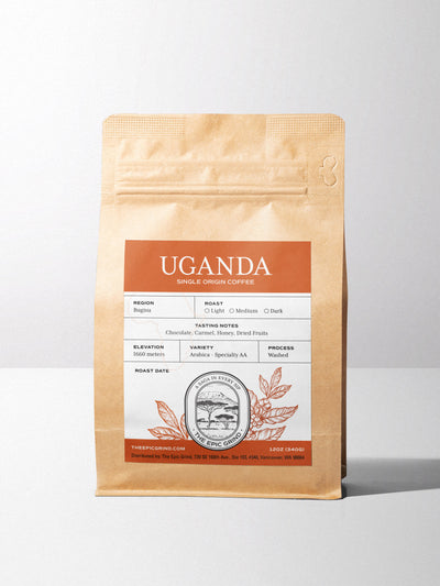 Single-Origin Bugisu Ugandan Arabica SpecialtyAA Coffee 